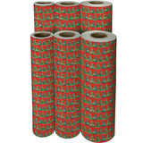Christmas Trees Red Gift Wrap - XB868.1f.jpg