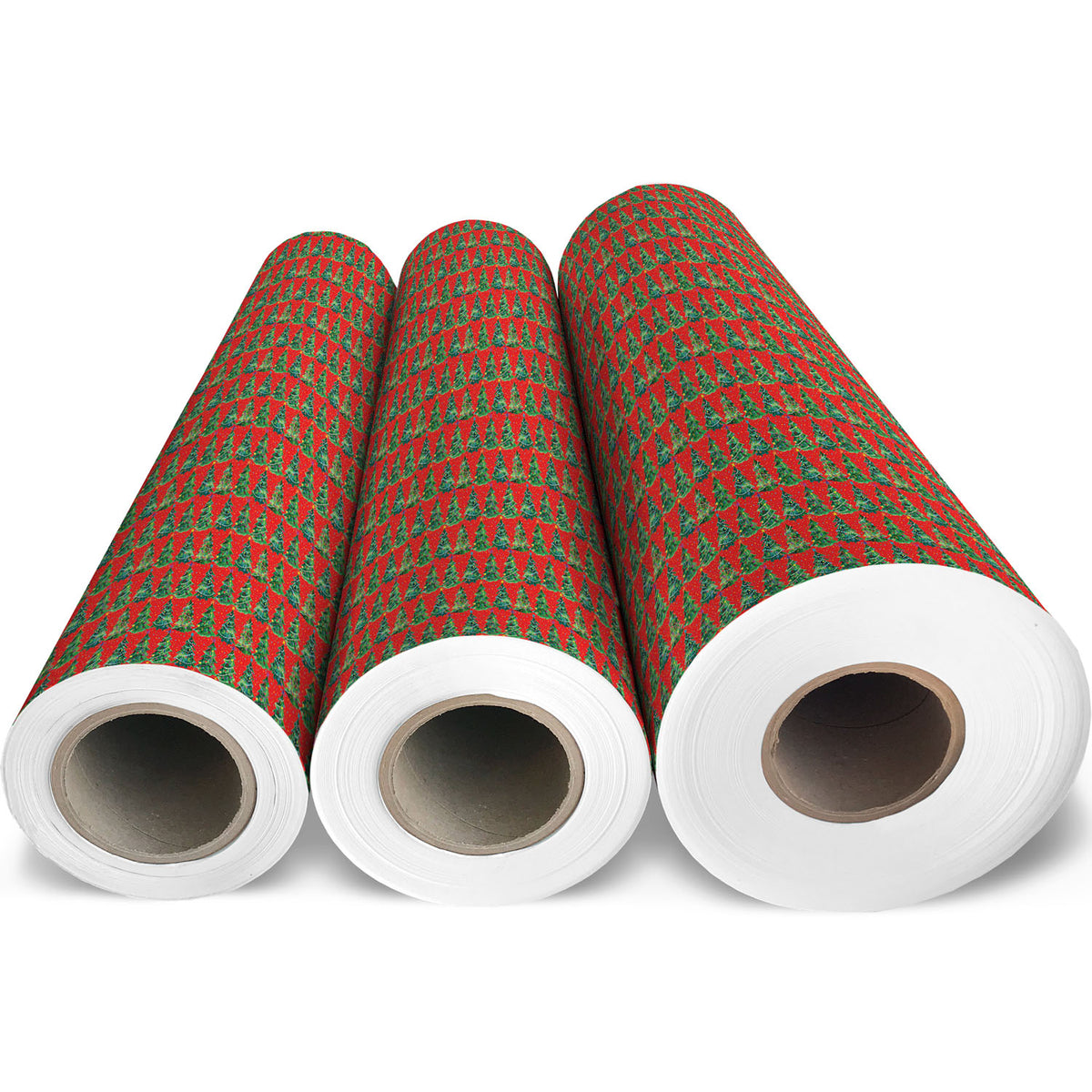 Christmas Trees Red Gift Wrap - XB868.1g.jpg