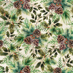 Elegant Pine Pearl Gift Wrap - XB871.1a.jpg