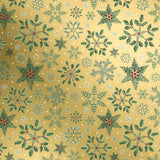 Forest Snowflakes Gold Gift Wrap - XB876.1a.jpg
