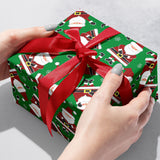 Sparkling Santa Green Gift Wrap - XB882.1b.jpg