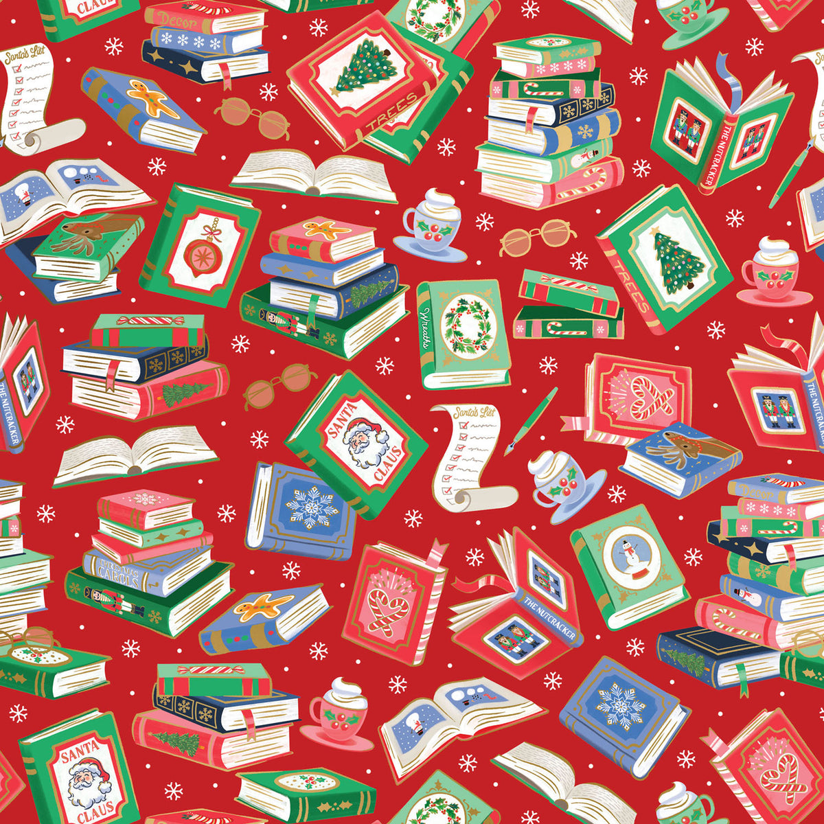 Santa's Library Gift Wrap - XB883.1a.jpg