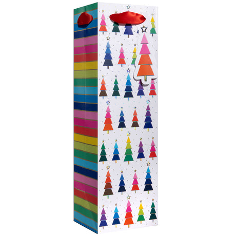 Rainbow Trees - Wine Bag — primary image