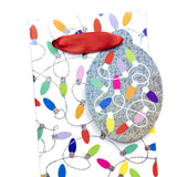 Christmas Lights White - Wine Bag — additional view c