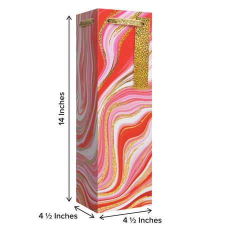Peppermint Bark - Wine Bag — additional view b