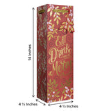 Holiday Floral - Wine Bag — additional view b
