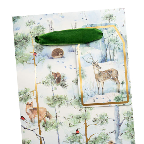 Snowy Woodland - Wine Bag — additional view c