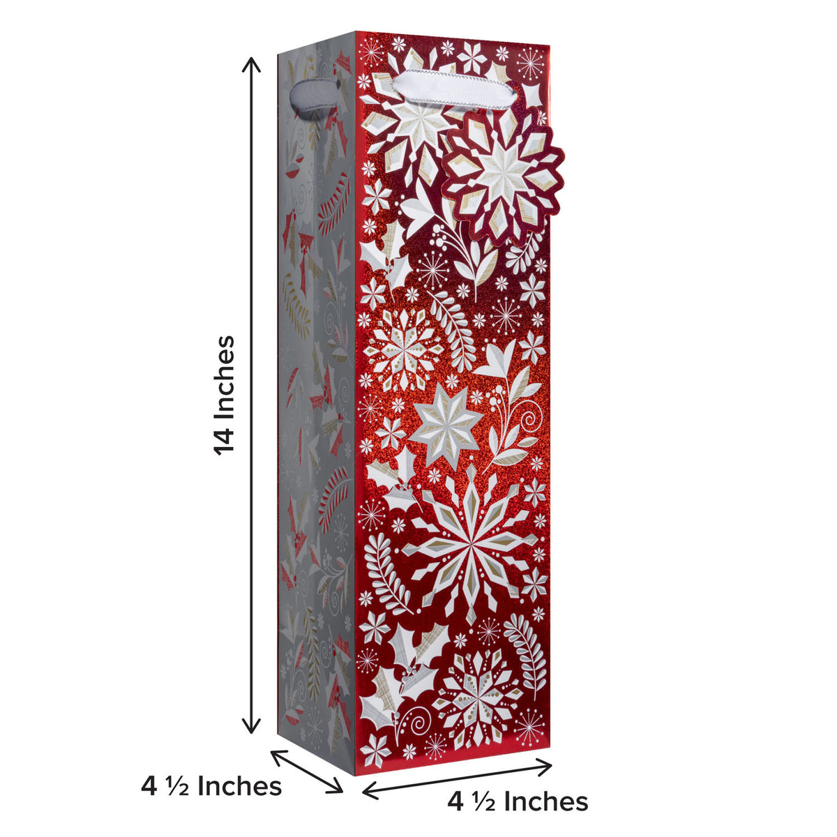Merriment Red - Wine Bag — additional view b
