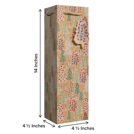 Opulent Tree - Wine Bag — additional view b