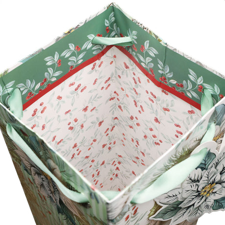 Snowdrift Floral - Wine Bag — additional view d