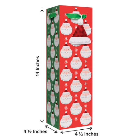 Chic Santa - Wine Bag — additional view b