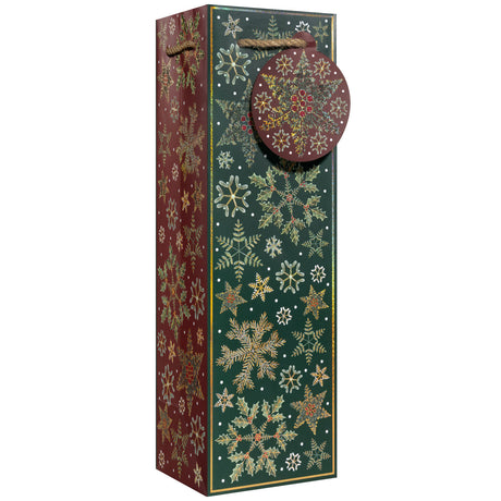 Forest Snowflakes Wine Bag - XBT846.1a.jpg