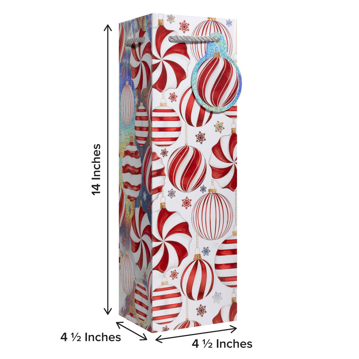 Red & White Ornaments Wine Bag - XGBB843.1b.jpg