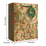 Reindeer Tapestry Gold Gift Bag - XGBL561.1b.jpg