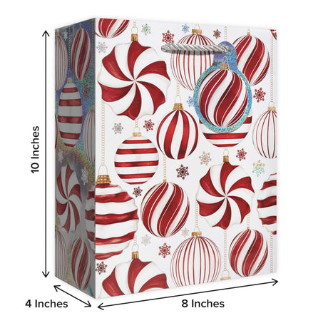 Red & White Ornaments Gift Bag - XGBM843.1b.jpg