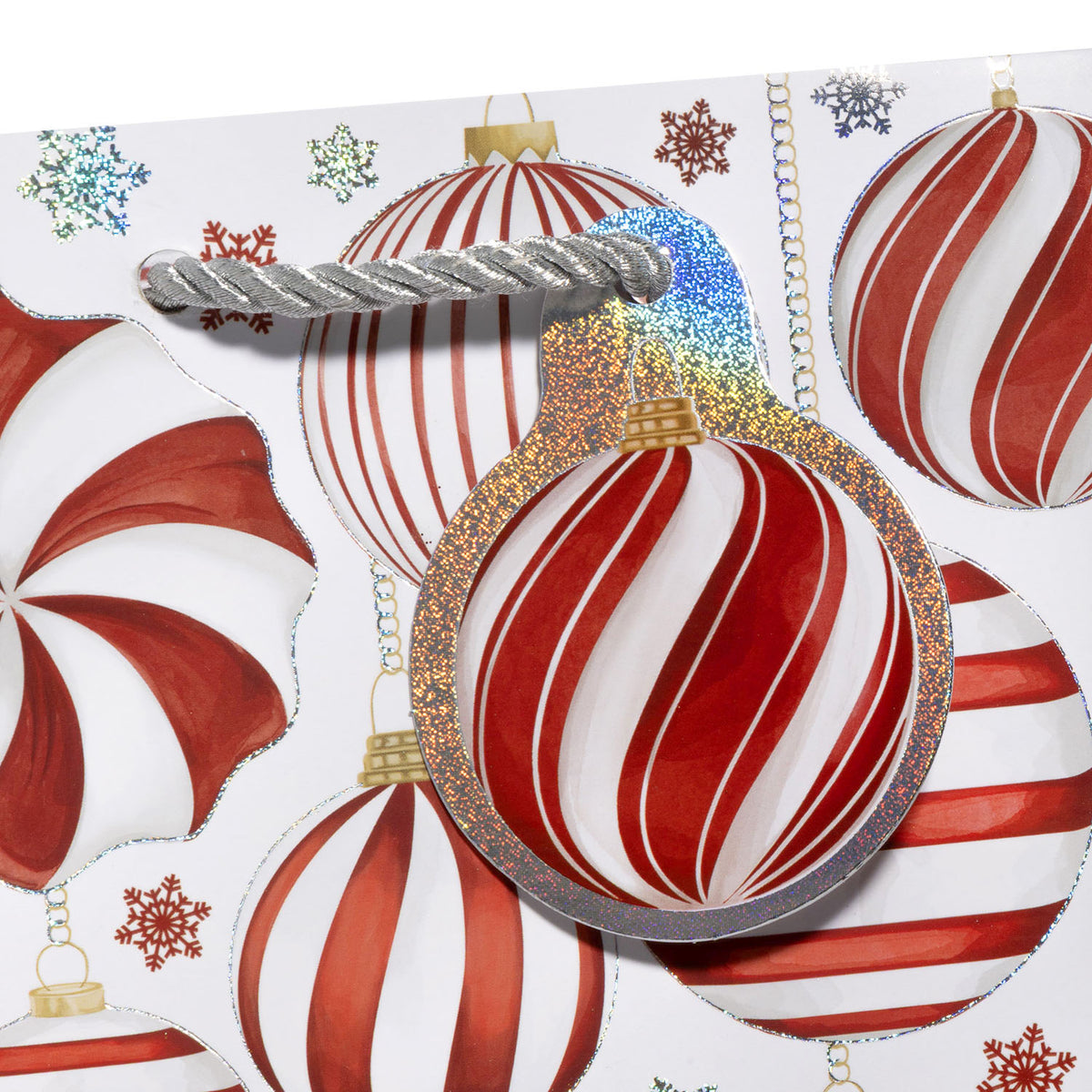 Red & White Ornaments Gift Bag - XGBM843.1c.jpg