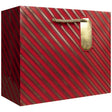 Red & Gold Stripes Gift Bag - XGBM862.1a.jpg