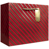 Red & Gold Stripes Gift Bag - XGBM862.1a.jpg