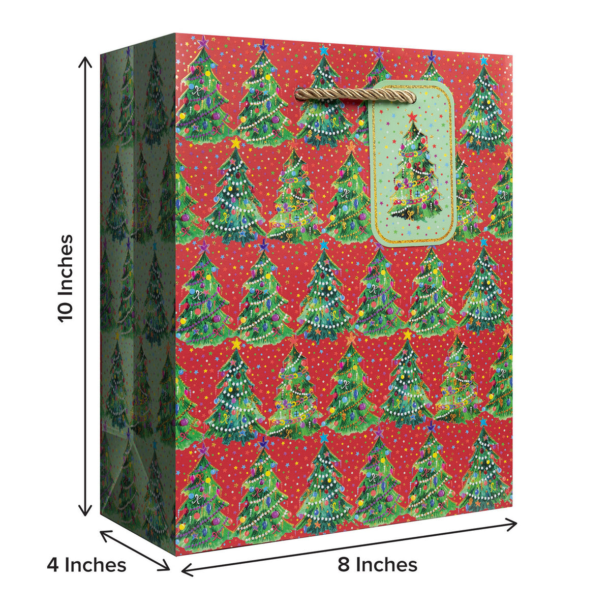 Christmas Trees Red Gift Bag - XGBM868.1b.jpg
