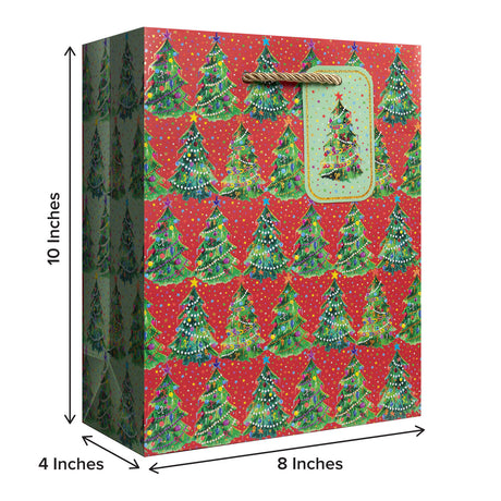 Christmas Trees Red Gift Bag - XGBM868.1b.jpg