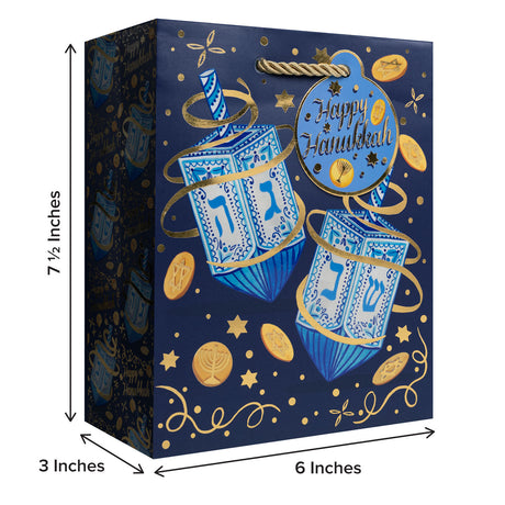 Hanukkah Dreidel Gift Bag - XGBS635.1b.jpg