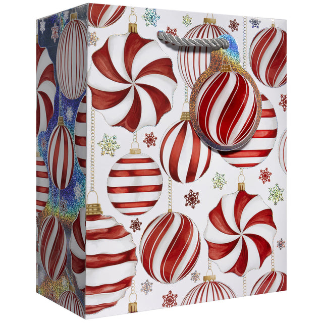 Red & White Ornaments Gift Bag - XGBS843.1a.jpg
