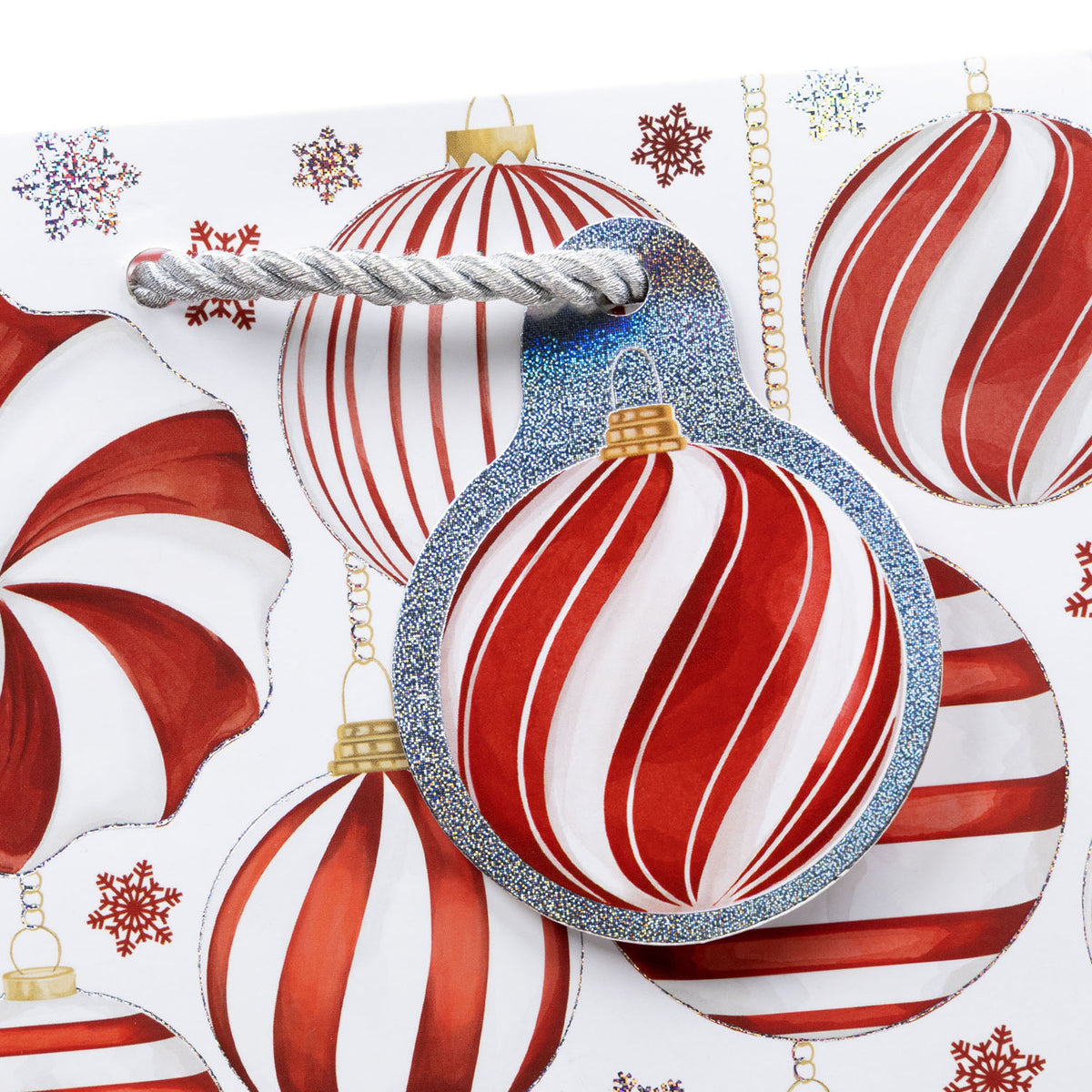 Red & White Ornaments Gift Bag - XGBS843.1c.jpg