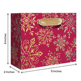Sparkleflake Gold Red Gift Bag - XGBT867.1b.jpg