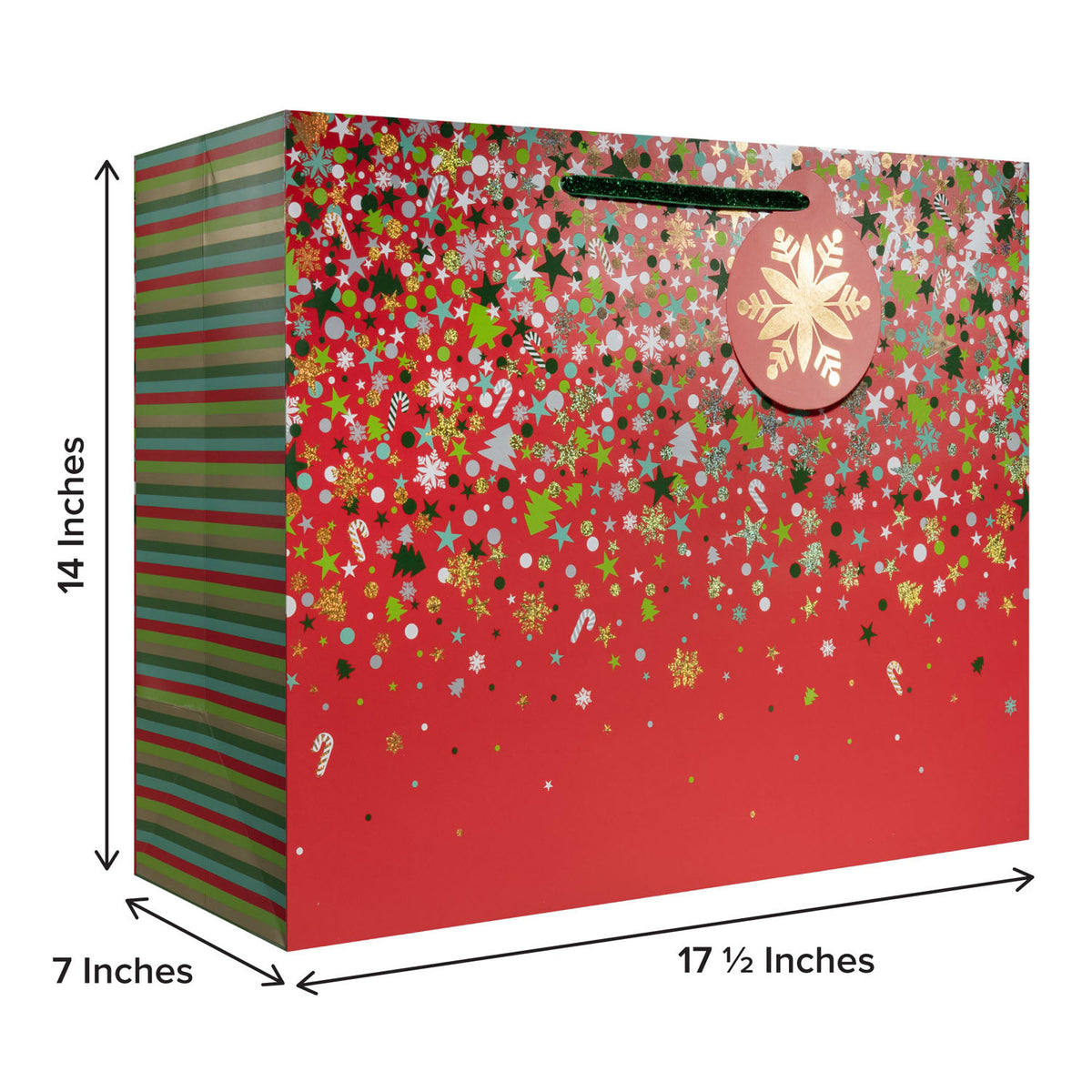 Christmas Party Red - Gift Bag — additional view b