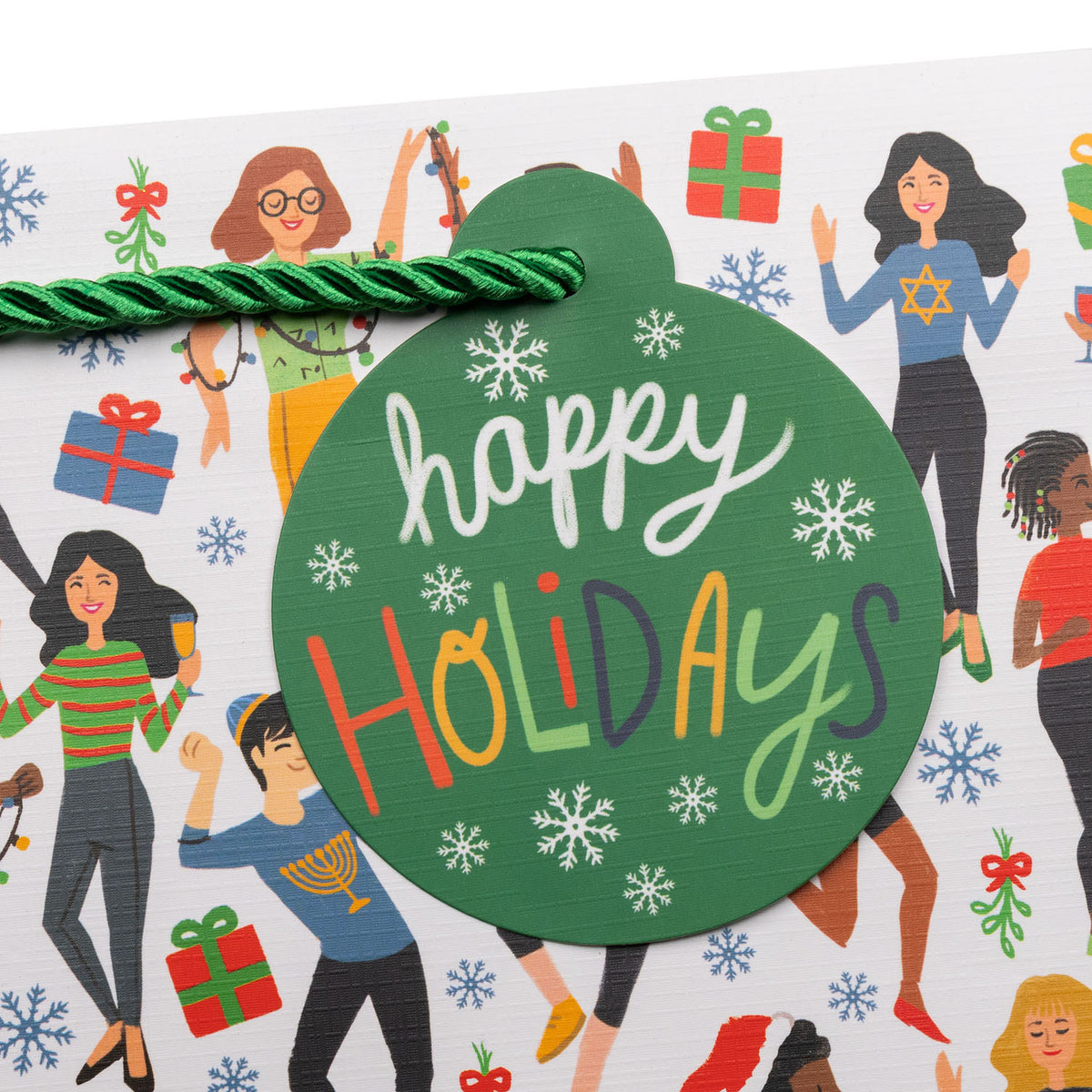 Holiday Party Gift & Wine Bags — additional view c