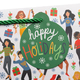 Holiday Party Gift & Wine Bags — additional view c