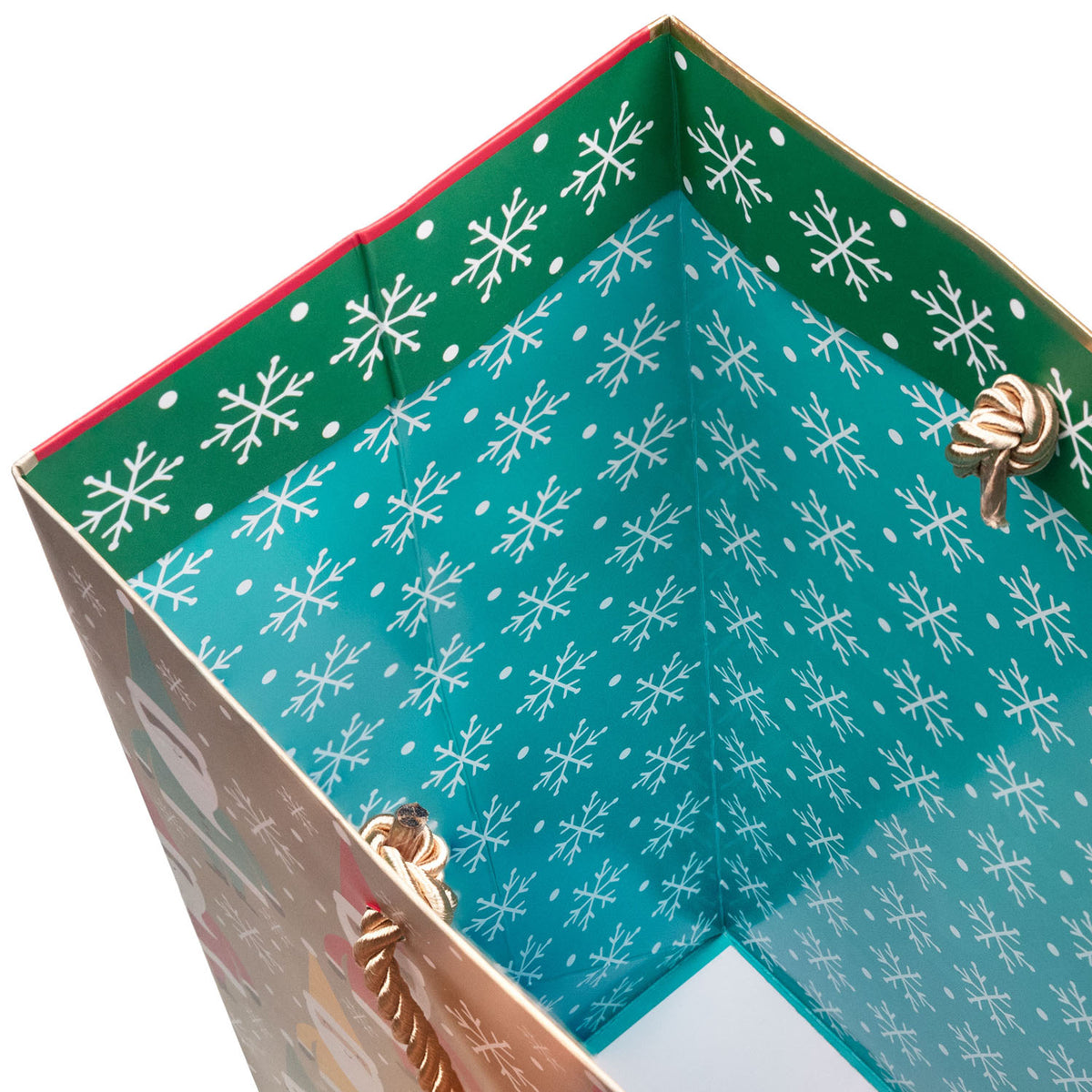 Bright Santa Gold - Gift Bag — additional view d