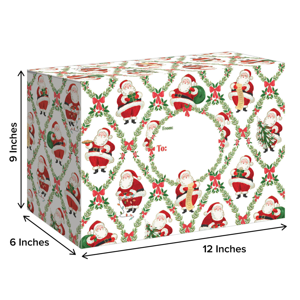 Classic Santa Theme Mailing Box - XMB864.1b.jpg