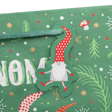 Gnome for Christmas - Gift Bag — additional view c