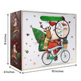 Santa Bicycle - Gift Bag — additional view b