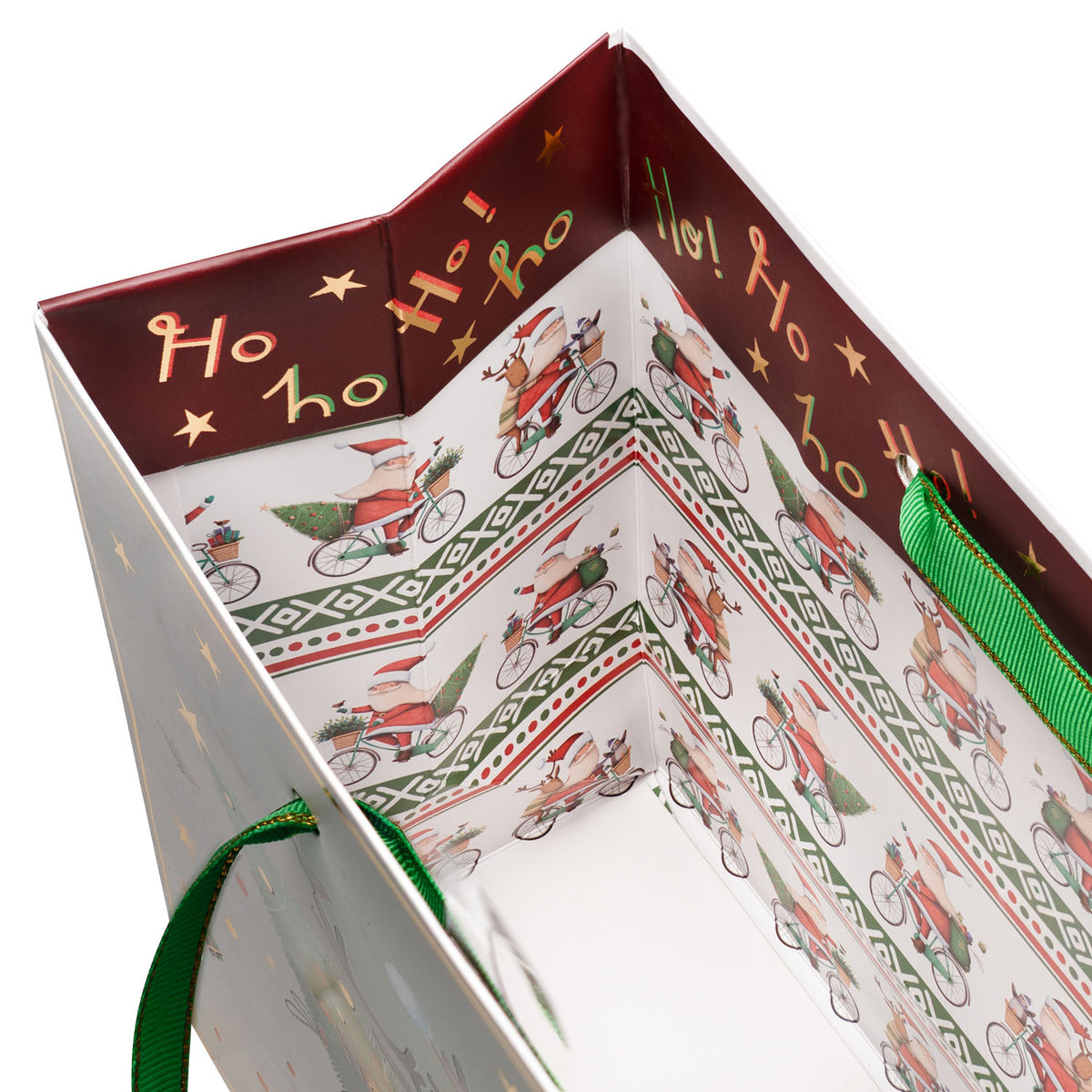 Santa Bicycle - Gift Bag — additional view d