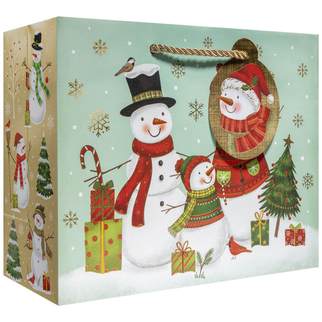 Snowman Family - Gift Bag — primary image