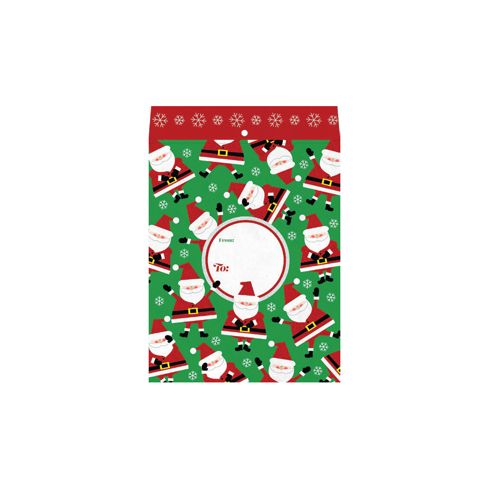 Sparkling Santa Green Theme Mailing Envelope - XMY882.1a.jpg