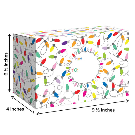Christmas Lights White - Theme Mailing Box — additional view b