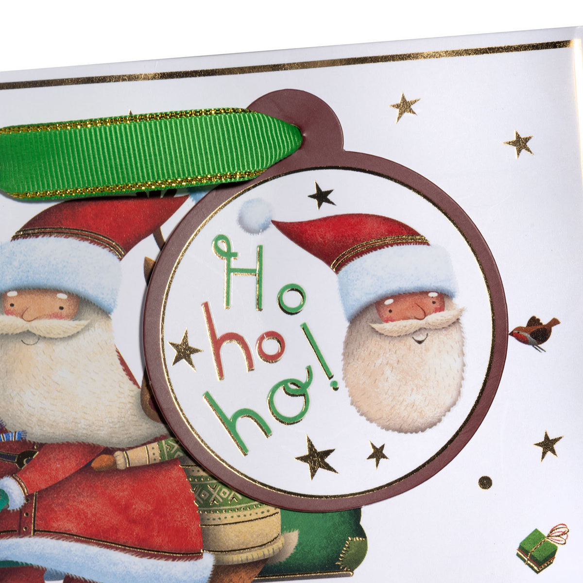 Santa Bicycle Gift Bag - XST738.1c.jpg