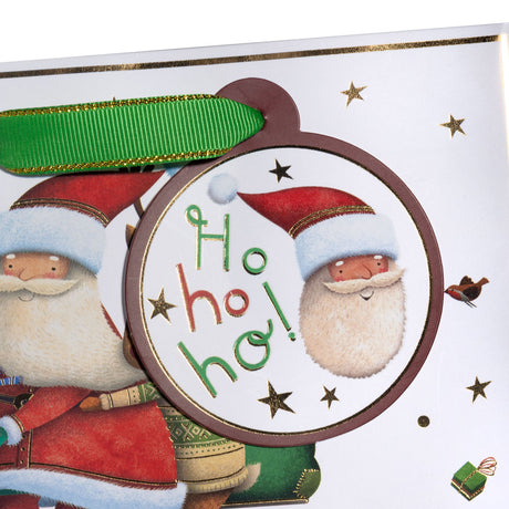 Santa Bicycle Gift Bag - XST738.1c.jpg