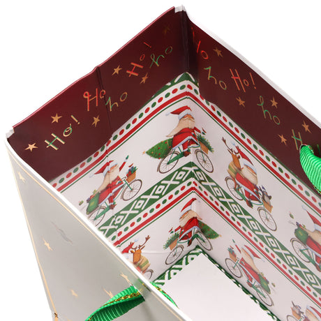 Santa Bicycle Gift Bag - XST738.1d.jpg