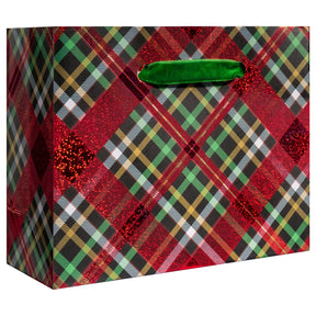 Red Holographic Plaid - Gift Bag — primary image