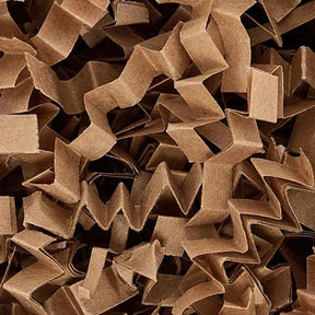 Kraft Monster crinkle cut paper shred - close-up