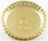 Gold Scallop - Round Cake Plate - 2.6"