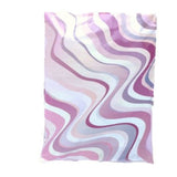 Purple Pink Abstract Poly Mailers Size 14x17 Colorful Shipping Bags