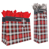 Authentic Plaid Gift & Wine Bags