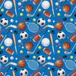 Sports - Gift Wrap - Roll (30" x 5 ft.)