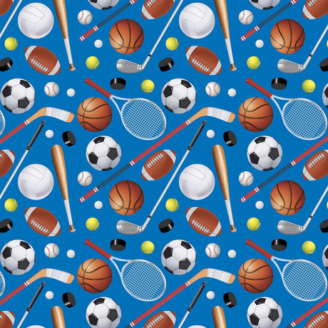 Sports - Gift Wrap - Roll (30" x 5 ft.)