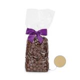 Clear - Hard Bottom Candy Bag - Kraft Insert - 3-1/4 x 2 x 12"